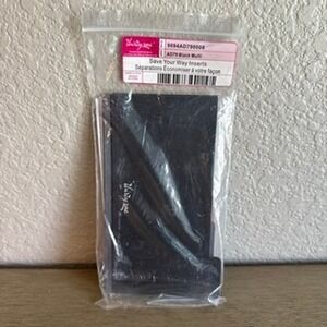 Thirty-One Gifts Save Your‎ Way Inserts Black Multi New in Package Organizer